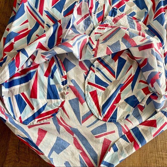 Onia Jesse Button Up Cover-Up, Women's Size Large with pockets on side and front - Picture 6 of 11